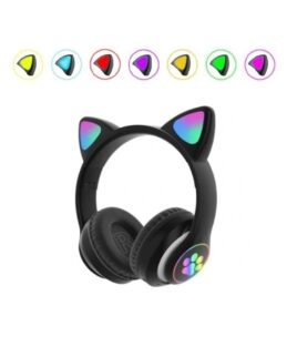 LED Bluetooth Ακουστικά Αυτιά Γάτας