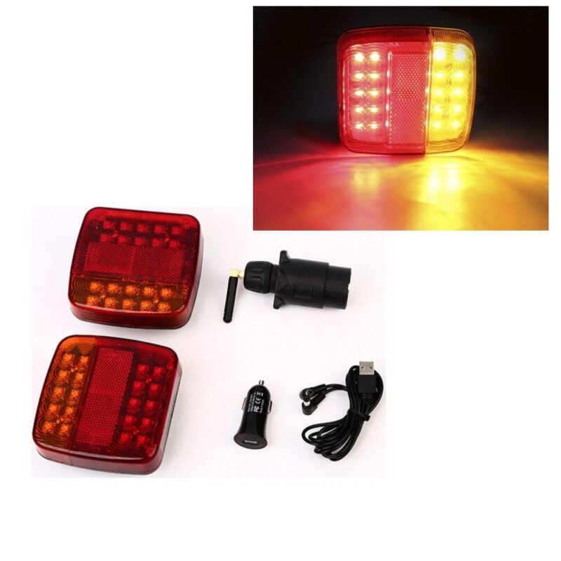 realeshop-fanaria-treiler-1 Σετ Ασύρματα Φανάρια Τρέιλερ με Μαγνήτη