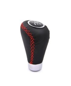 Λεβιές Ταχυτήτων Αυτοκινήτου Μαύρο με Κοκκινo