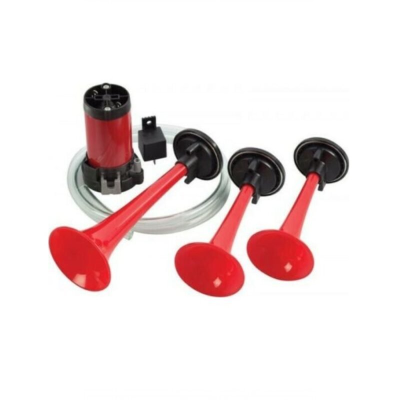 Σετ Κόρνες με Συμπιεστή 3 Τόνων 12v