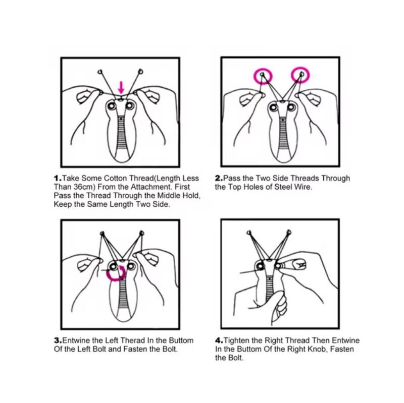 Συσκευή Aποτρίχωσης με Kλωστή